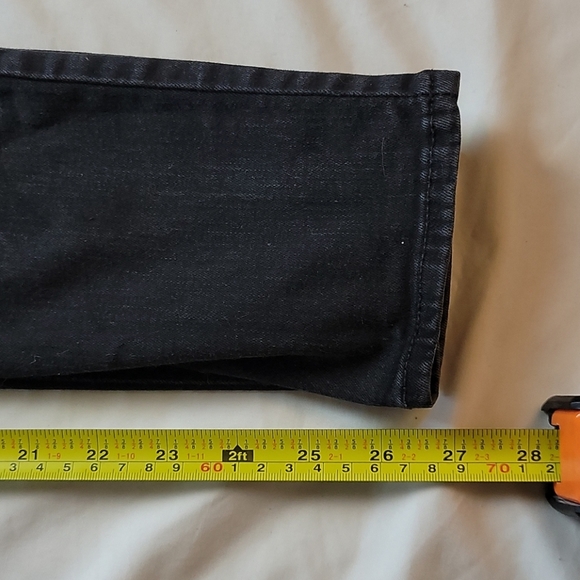 GAP Easy Leggings Black Faded Jeans 30R - Picture 7 of 9